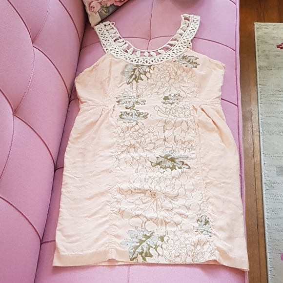 Free People Salmon Pink Tasteful Dress - Picture 3 of 17